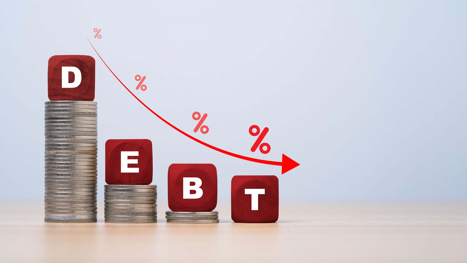 あなたの借金がこの数を下回っている場合、あなたはあなたの年齢の全国平均下にあります