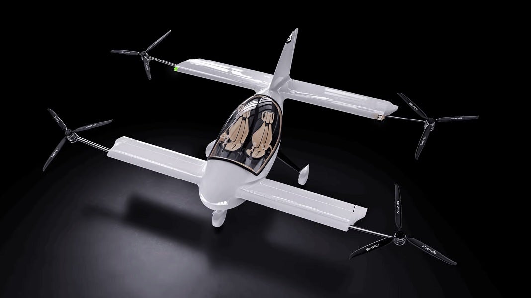 この2人乗りeVTOLは空飛ぶタクシーのパイロットの訓練に使用される予定