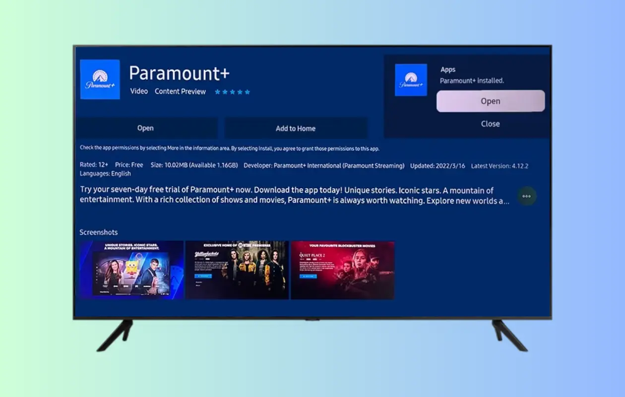 Samsung TV で Paramount Plus を入手する方法