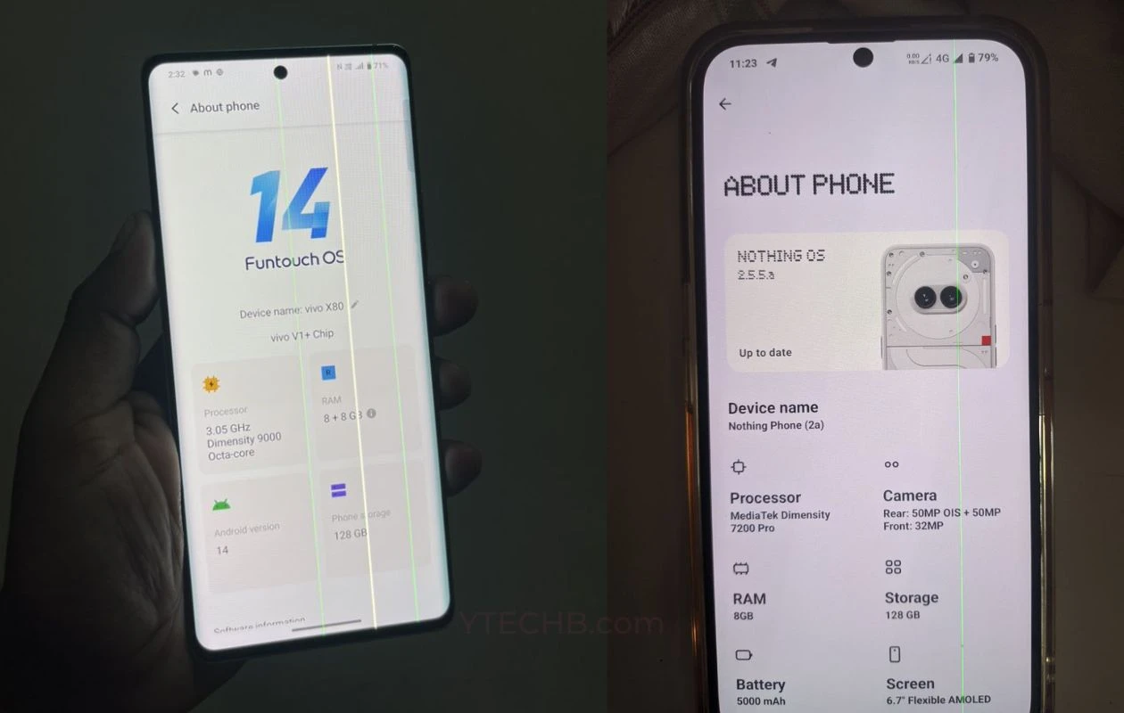 最も緑のラインの問題を抱えるスマートフォンのリスト
