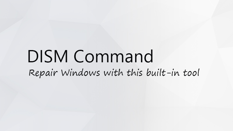 DISM コマンドを使用して Windows を修復する方法