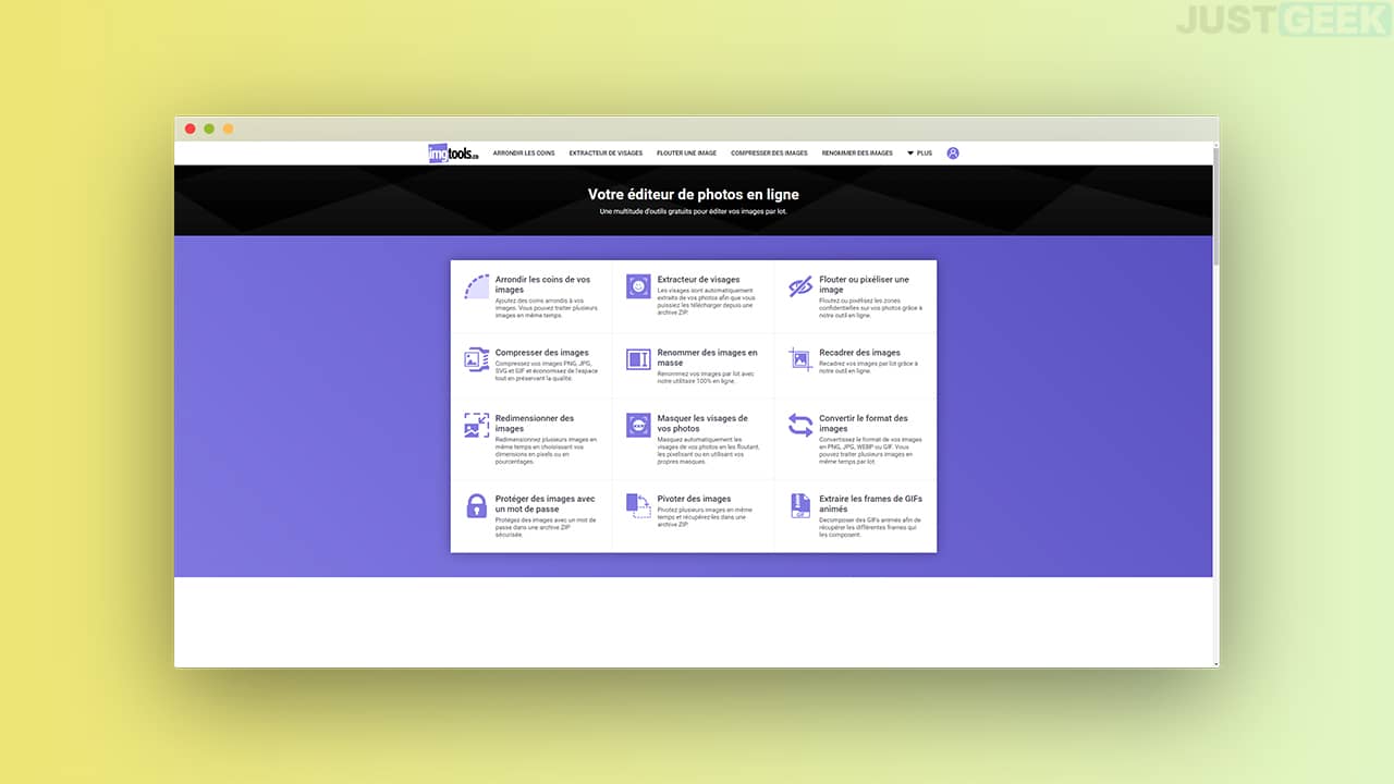 imgtools：オンライン画像エディター100％無料