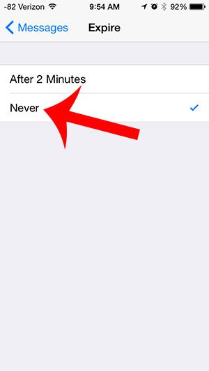 iPhone 5でビデオメッセージの期限切れを防ぐ方法