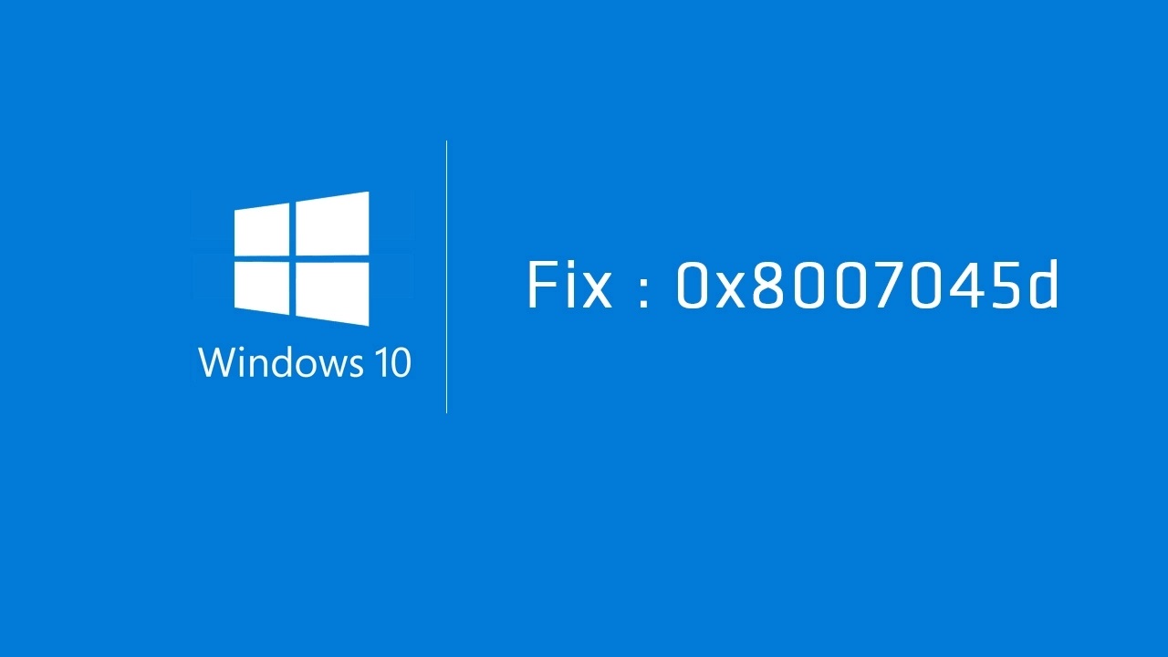 Windowsで0x8007045Dファイルコピーエラーを解決します