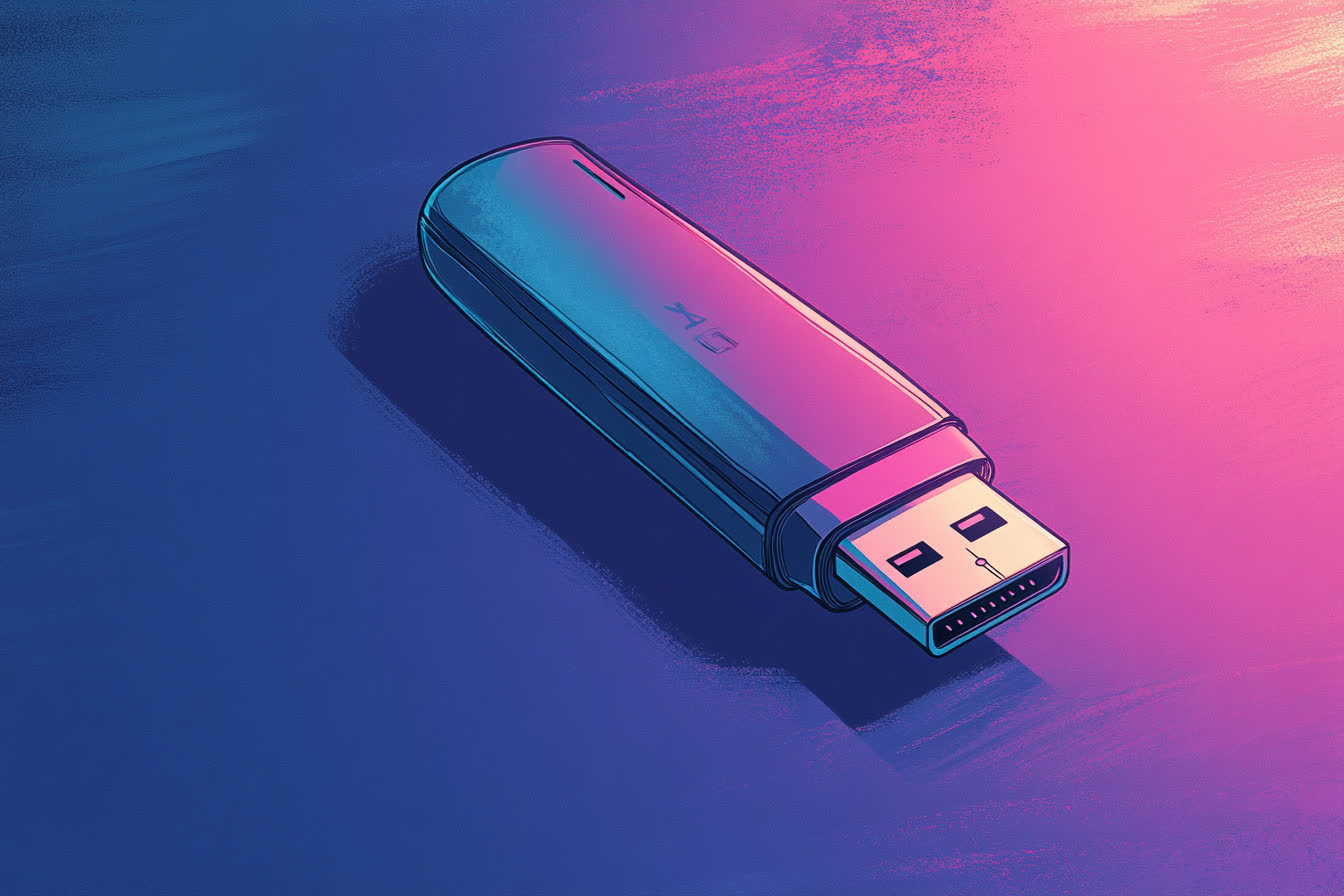 USB ドライブの書き込み保護を解除する