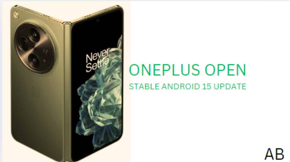 OnePlus Open Android 15 ベースの OxygenOS 15 が利用可能になりました