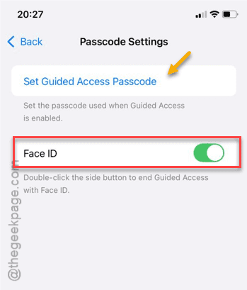 iPhone でガイド付きアクセスが機能しない