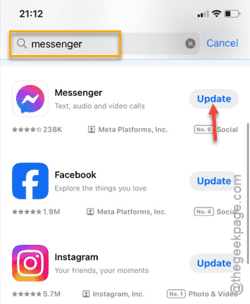 iPhone のメッセンジャー アプリで写真やビデオを使用できない