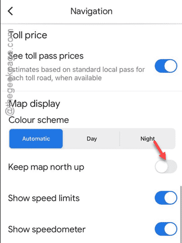 iPhoneでGoogleマップの向きの問題を解決する方法
