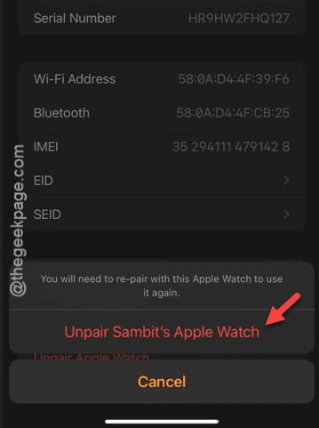 Apple Watchで動作しないスリープモード