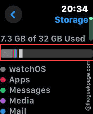 アップデートのためのApple Watchに十分なスペースがありません