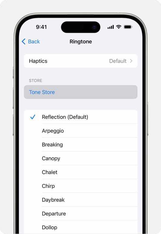 iPhone用の着信音を購入する方法