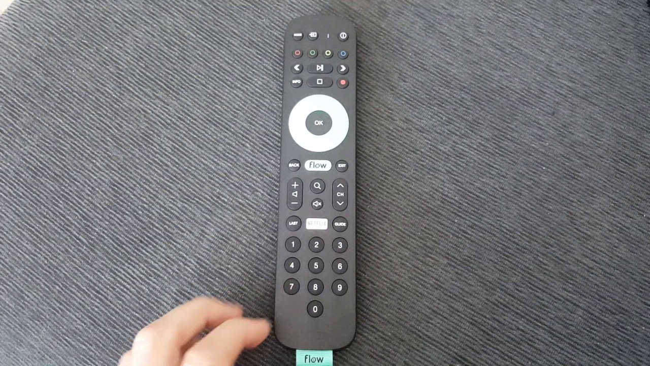 ケーブルビジョン フロー リモート コントロールを設定する方法