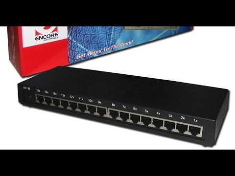 16 ポートの Encore スイッチを構成する方法
