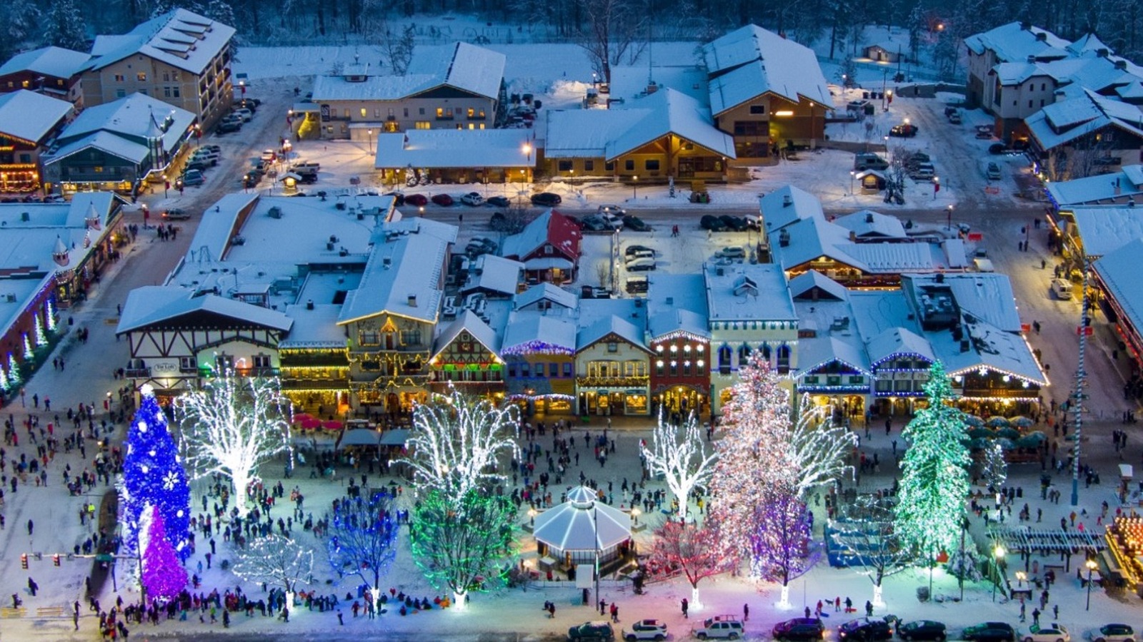 クリスマス映画の目玉となるアメリカの町